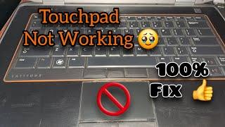 Dell Touch pad not working |How to fix On Dell laptop touchpad on Windows 10| Dell latitude