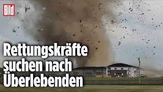 Tornado hinterlässt schwere Schäden | Indiana