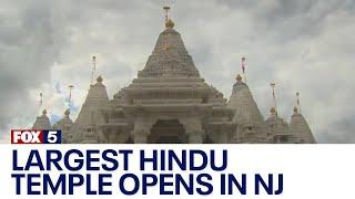 Largest Hindu temple outside India opens in NJ