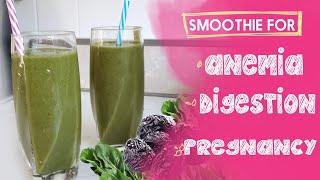 Smoothie rich in Iron, Potassium and Calcium