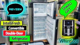 Whirlpool 411L IntelliFresh Convertible Fridge Review | Best Frost Free Double Door Refrigerator