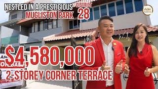 Singapore Landed Property Home Tour | 2 Storey Corner Terrace @ Mugliston Park By Landed 7772