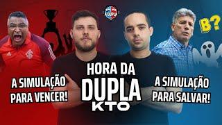  A Hora da Dupla KTO: NOITE PARA SONHAR - AS SIMULAÇÕES DE INTER E GRÊMIO NO BRASILEIRÃO 2024