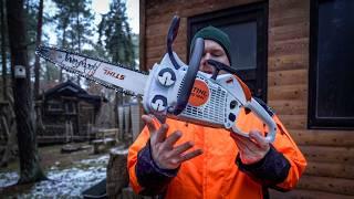 New chainsaw for carving - Stihl MS 194c