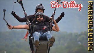 PARAGLIDING IN BIR BILING In 2500 Rupees || Asia's Highest Paragliding Jumping From 8000 Feet