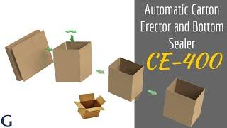 CE-400 Automatic Carton Erector