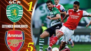 Highlights Arsenal's 5-1 Sporting cp | The Return of the Invincibles