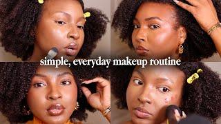 Everyday Makeup Routine | Simple 10 Minute Makeup | Acne, Textured Skin | Kensthetic