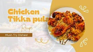 Chicken Tikka Tawa Pulao Recipe | FlavorFul Chicken Tikka Pulao Recipe @aghaskitchen