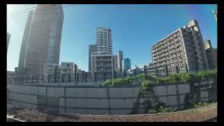 HyperLapse from Tokyo to Shin Osaka on the ShinKansen @ 350km per hour