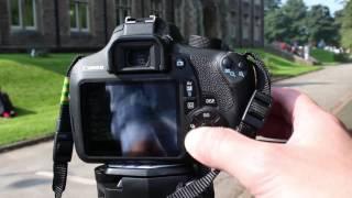 Using the the Canon EOS 1200d/Rebel T5 to film