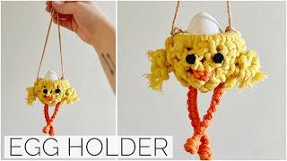 DIY MACRAME | Macrame Egg Holder