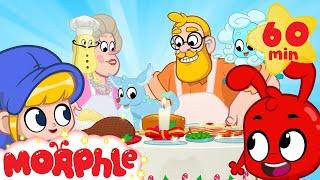 Christmas Dinner 2 - My Magic Pet Morphle | Christmas Cartoons For Kids | Morphle TV