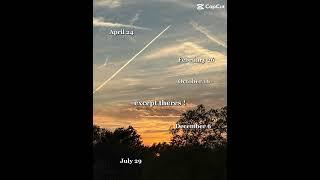 I forgot one witch is July 28