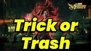 SCOPELY SAYS F-CK YOU F2P! TRICK OR TRASH EVENT! SAVE YOUR POWER CORES! TRAP | MARVEL Strike Force