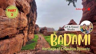 Badami (Part 2) 4K| Badami Fort| Cave Temples| Virtual Tour of Chalukya Dynasty| Must visit place