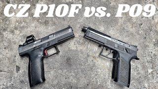 CZ P10F vs P09, battle of the full size CZs