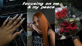 fall maintenance + self care vlog! | ginger hair, nail appt, relaxing bed routine, treating myself