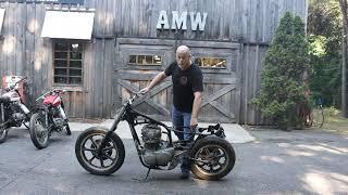 Atlanta Motorcycle Works - First update on our 1979 Yamaha XS650 scrambler build. Video #2