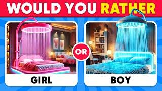 Would You Rather...Boy & Girl - HARDEST Choices Ever! ️ Daily Quiz