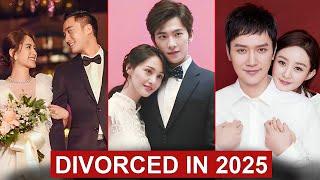 TOP CHINESE DRAMA COUPLES WHO GOT DIVORCED IN REAL LIFE 2025 #kdrama