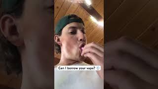 Check Out This VAPE TRICK #vape #vapelife #shorts