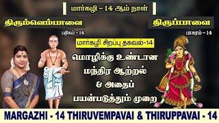 மார்கழி 14 திருப்பாவை & திருவெம்பாவை | MARGAZHI 14 THIRUPPAVAI & THIRUVEMPAVAI |Desa Mangaiyarkarasi