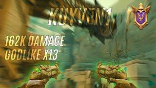 Kuyven1 Lex 162K DAMAGE GODLIKE X13 (Grandmaster) DEATH HASTENS - Paladins Competitive