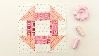 Let's Make a Quilt Block Step by Step #quiltblock