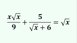 A Nice Rational Equation Challenge | Math Olympiad | Algebra