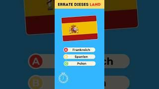 Erraten Sie dieses Land anhand der Flagge #quiz #deutsch #deutschland #shorts