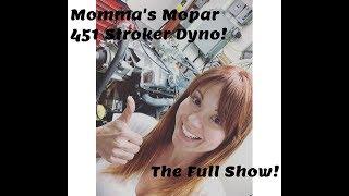 Momma's Mopar 451 Big Block Stroker Dyno Show! From Lucore Automotive