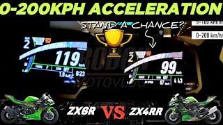 2024 Kawasaki ZX6R ️ Kawasaki ZX4RR | 0-200kph Acceleration  #zx6r #kawasaki #zx4rr