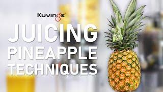  How to Juice Pineapple Without Clogging | Kuvings AUTO10 & REVO830