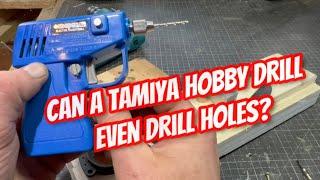 Is a tamiya hobby drill any use for a tradesman?, surprising results! And you build it yourself!!!