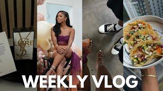 WEEKLY VLOG: SPEAKING ENGAGEMENT, GOD SENT ME A GENTLEMEN, COOK WITH ME, HOME REFRESH + MORE