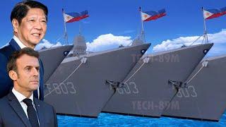 Warm Welcome! Philippines welcomes dozens of super terrible armed ships from France