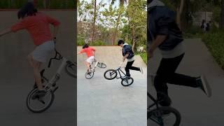 Ladki bhi stunt kar di aaj  #youtubeshorts #viral #trending #yusufbmx #shorts #sport #cyclestunt
