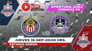 CHIVAS FEMENIL VS MAZATLÁN EN VIVO JORNADA 03 LIGA MX AP24