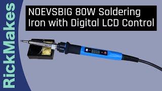 NOEVSBIG 80W Soldering Iron with Digital LCD Control