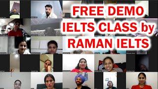 FREE DEMO CLASS | Learn IELTS with Raman | Expert Tips & Strategies