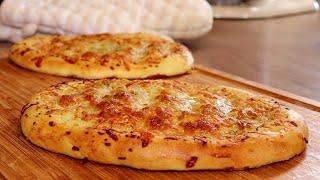 Meine Knoblauch-Mozzarella Fladenbrote 