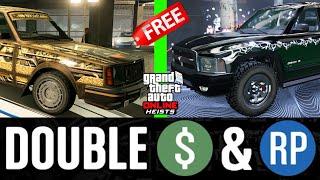 GTA 5 - OG HEISTS & AUTO SHOP Event Week - DOUBLE MONEY! | Discounts & More!