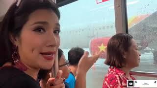 MC Cát Tường lần đầu làm MC đám cưới và check in sân bay Chu Lai - Tập 208