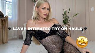 LINGERIE TRY ON HAUL | LAVAH INTIMATES