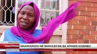 Namwandu ne bamulekwa beyali omupoliisi Moses Kisembo bakaabye amaziga