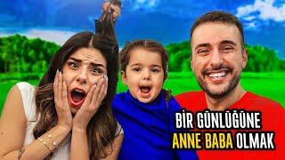 BİR GÜNLÜĞÜNE ANNE BABA OLMAK !? (24 Saat)