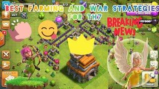 Best Farming and War Strategy for TH7 | Clash of Clans || Alpha Akshat ||