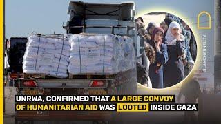 UN Aid Looted at Gunpoint in Gaza as Humanitarian Crisis Deepens | Islam Channel