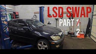 2001 IS300 LSD Swap - Part 2